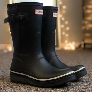 Hunter rain boots